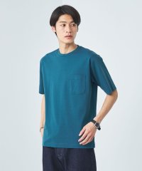 green label relaxing/オーガニック ポンチ クルーネック Tシャツ/505935790