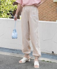ad thie/アドティエ ad thie ナイロンパンツ シャカパン 刺繍 ロゴ ゴム ワッシャー加工 夏服 夏/505937973