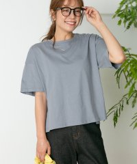 ad thie/ドロップショルダー ショート丈シンプルTシャツ 夏服 夏/505937984