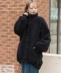 ad thie/アドティエ ad thie スタンドカラーモンスターボアジャケット 秋服 秋 冬服 冬/505938067