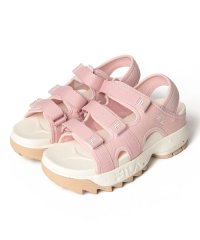 FILA（Shoes）/DISRUPOTR SD PUFFY GRN－PHILIA/ディスラプター SD パフィー グリーン フィリア 厚底カジュアルサンダル  / ピンク/505958894