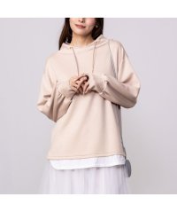 MAC HOUSE/マックハウス Mac－House URBAN COLLECTION アーバンコレクション エアスムージー ポンチ素材 フェイクレイヤードプルオーバー 133ー2/505966201