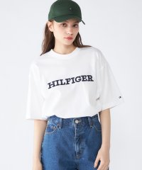 TOMMY HILFIGER/モノタイプエンブロイドアーカイブTシャツ/505966767