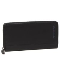 TOMMY HILFIGER/トミー ヒルフィガー TOMMY HILFIGER トミーヒルフィガー 長財布 ラウンドファスナー ブラック メンズ TOMMY HILFIGER 31TL13/505968193