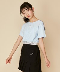 JENNI love/すそロゴリブ肩ZIPTシャツ/505968665