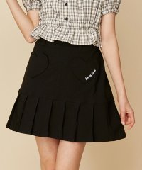 JENNI love/【UVカット】【接触冷感】【ストレッチ素材】【ウエスト調整可能】ハートポケットプリーツ切替えスカパン/505968667