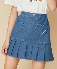 JENNI love/【UVカット】【接触冷感】【ストレッチ素材】【ウエスト調整可能】ハートポケットプリーツ切替えスカパン/505968667