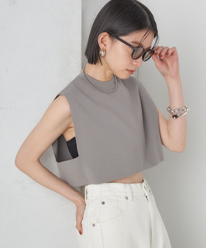 セール】Wai＋:〈手洗い可能〉クルーネック ベスト ◇(505968732) | シップス ウィメン(SHIPS WOMEN) - d fashion