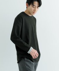 ITEMS URBANRESEARCH/裏配色カノコ ロングスリーブ カットソー/505969745