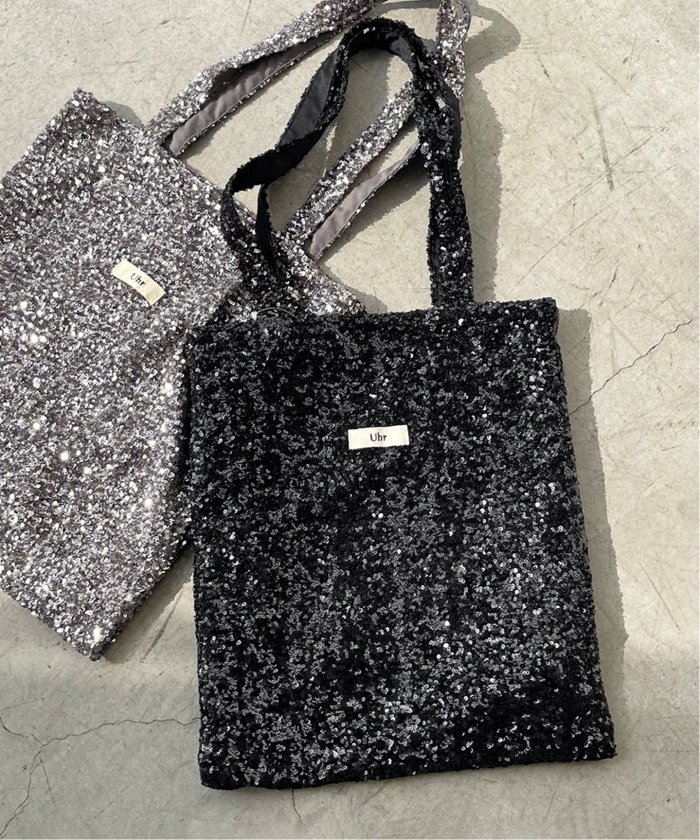 ≪一部店舗+WEB限定≫【Uhr / ウーア】別注Spangle Tote Bag