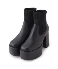 csT&P/シーエス ティーアンドピー csT&P 厚底ニットブーツ/505970173