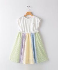 SHIPS KIDS/SHIPS KIDS:80～90cm / パネル 切替 ノースリーブ ワンピース/505970219