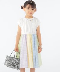 SHIPS KIDS/SHIPS KIDS:100～130cm / パネル 切替 ノースリーブ ワンピース/505970220