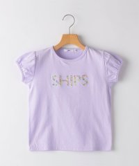 SHIPS KIDS/SHIPS KIDS:80～90cm / ガーリー 刺繍 ロゴ TEE/505970265