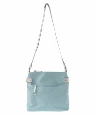 MK MICHEL KLEIN BAG/[撥水・軽量・ペットボトルホルダー付]アクセントレザースクエアショルダーバッグ/505830614