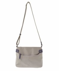 MK MICHEL KLEIN BAG/[撥水・軽量・ペットボトルホルダー付]アクセントレザーコンパクトショルダーバッグ/505830617