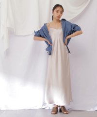 JILL by JILL STUART/サテンナローキャミワンピース/505954370