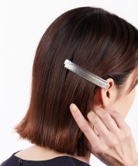 LANVIN en Bleu(JEWELRY)/ランバン オン ブルー LANVIN en Bleu ハンマーテクスチャー バレッタ/505958497