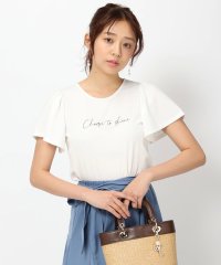 MISCH MASCH/バックリボンメッセージTシャツ/MM328202/505959069