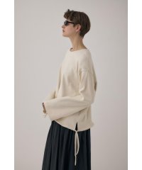 moussy/オーガニックコットン使用の厚手カットソー裾と袖を紐でギャザー寄せできるプルオーバー/505970488