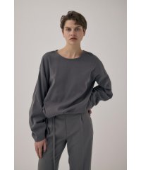 moussy/オーガニックコットン使用の厚手カットソー裾と袖を紐でギャザー寄せできるプルオーバー/505970488