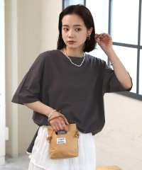 ad thie/オーバーサイズチュニックTシャツ カット チュニック ゆったり サイドスリット トップス Ｔシャツ /505910694