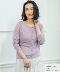 ad thie/アドティエ ad thie シアーサマークルーネックショートカーディガン カーディガン サマー 夏 薄手 トップス シースルー 日焼け防止 クルーネック コンパ/505910697