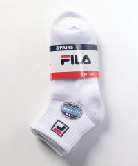 FILA socks Kids/【キッズ】ロゴショートソックス 3足組 ユニセックス/505932916