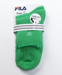 FILA socks Ladies/カラーリブショートソックス 2足組 レディース/505932941