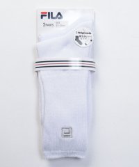 FILA socks Ladies/ロゴ カラーソックス 2足組 レディース/505932942