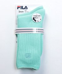 FILA socks Ladies/ロゴ カラーソックス 2足組 レディース/505932945