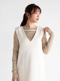 Vin/ヴァン Vin クルーネックラメシアートップス/505971028