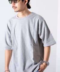 GLOSTER/【限定展開】【GLOSTER/グロスター】パイルクルーネックTシャツ (無地/ボーダー)/505922754