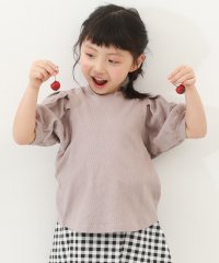 devirock/パワーショルダーTシャツ 子供服 キッズ 女の子 トップス 半袖Tシャツ Tシャツ /505226056