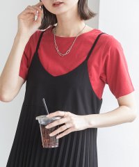 ad thie/シンプル無地 ボーダー ショート丈ミニTシャツ/505938003