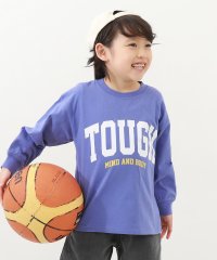 devirock/デビラボ BIGシルエット プリント袖リブ 長袖Tシャツ 子供服 キッズ ベビー 男の子 女の子 トップス 長袖Tシャツ ロンT /505969526