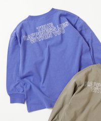 devirock/デビラボ BIGシルエット プリント袖リブ 長袖Tシャツ 子供服 キッズ ベビー 男の子 女の子 トップス 長袖Tシャツ ロンT /505969526