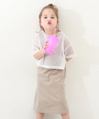 devirock/【セットアップ】メッシュTシャツ＆アメスリワンピース 子供服 キッズ 女の子 セットアップ オールインワン /505969530