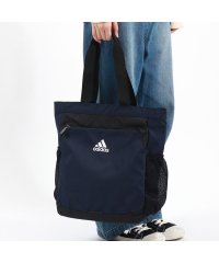 Adidas/アディダス トートバッグ ファスナー付き 大きめ マチあり adidas 縦型 肩掛け 大容量 キッズ ジュニア サブバッグ 小学生 中学生 高校生 63793/505971261