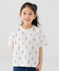 chil2/総柄ワイド半袖Tシャツ/505971967