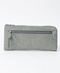 gino marina　luxe/ジーノマリーナリュクス gino marina luxe クロコダイル本革L字長財布/504524121