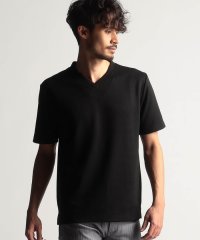 NICOLE CLUB FOR MEN/ボックスミニワッフル半袖Tシャツ/505795663