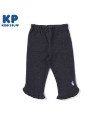 KP/KP(ケーピー)デニム風ニットツイル裾レース6分丈パンツ(140～150)/505921559