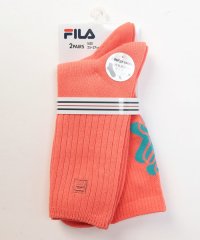 FILA socks Mens/ロゴ カラーソックス 2足組 メンズ/505932932