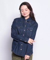 LEVI’S OUTLET/アーカイブ ウエスタンシャツ ダークインディゴ RINSE/505933923