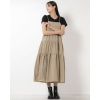 STYLEBLOCK/スタイルブロック STYLEBLOCK Nタフタティアードキャミワンピース/505957866