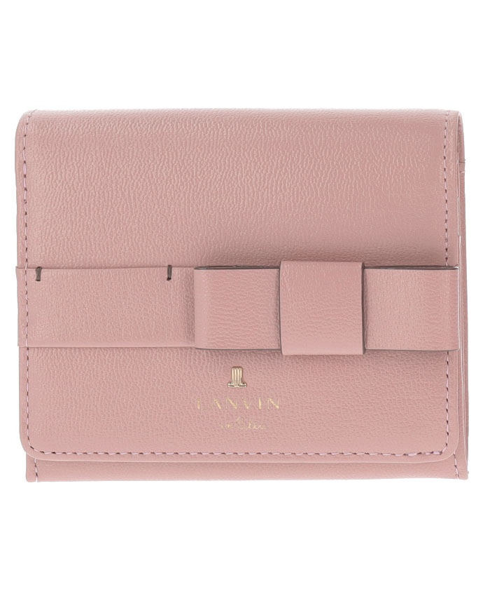 シャリテ 内BOX二つ折り財布 ブルー(505965106) | ランバンオン