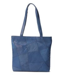 gino marina　luxe/ジーノマリーナリュクス gino marina luxe オーストリッチ本革パッチワークトートバッグ/505965944