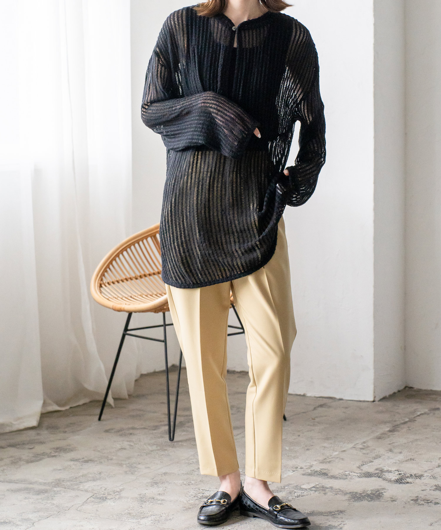 パンツ(イエロー・黄色)のレディースファッション通販 - d fashion