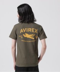 AVIREX/《WEB&DEPOT限定》MINI WAFFLE CREWNECK T－SHIRT / ミニワッフル クルーネック Tシャツ / AVIRE/505973069